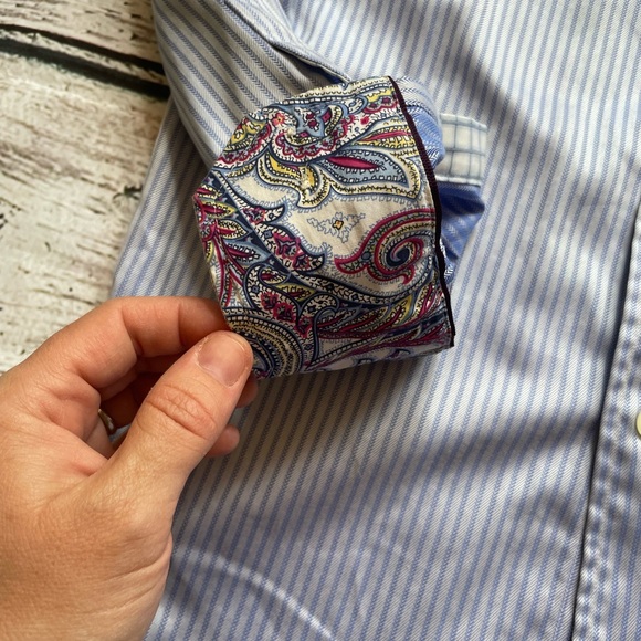 Egara men’s button down collared shirt - Picture 2 of 7